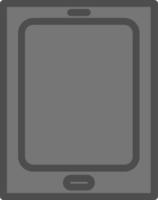 Tablet-Vektor-Icon-Design vektor