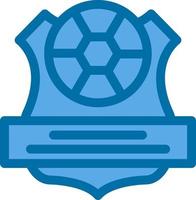 Fußballverein-Vektor-Icon-Design vektor