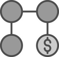 integrerad betalning vektor ikon design