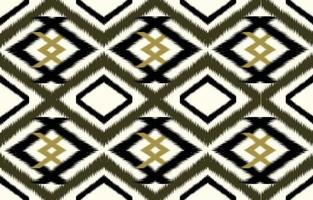 abstraktes ethnisches geometrisches ikat-muster. orientalische afroamerikanische mexikanische aztekische Motivtextilien und böhmische Mustervektorelemente. entworfen für hintergrund, tapeten, druck .vektor-ikat-muster. vektor