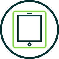 Tablet-Vektor-Icon-Design vektor