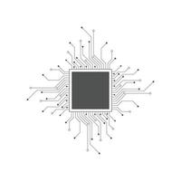 abstrakt digital bakgrund med teknik kretskort konsistens. elektronisk moderkortillustration. kommunikation och teknik koncept. vektor illustration