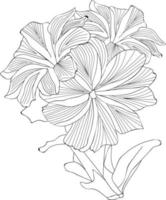 abstraktes nahtloses mit Blumenmuster mit Blumenhintergrund. schöne Vektorillustration des Vogels mit Blumen und Blumen. Blumenornament, Frühlingsblumen mit schöner Dekoration. vektor