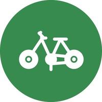 Fahrrad-Spielzeug-Vektor-Icon-Design vektor