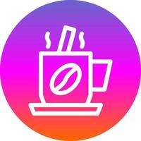 kaffe blandning vektor ikon design