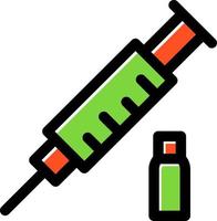 vaccination vektor ikon design