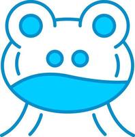 Frosch kreatives Icon-Design vektor