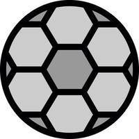 Fußball-Vektor-Icon-Design vektor