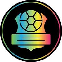 fotboll klubb vektor ikon design