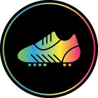 Fußballschuhe Vektor-Icon-Design vektor