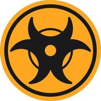 Bio-Hazard-Vektor-Icon-Design vektor