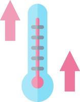 Temperatur hohes Vektor-Icon-Design vektor