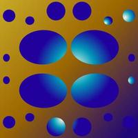 abstrakter Hintergrund mit Kreisen vektor