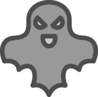spöke vektor ikon design