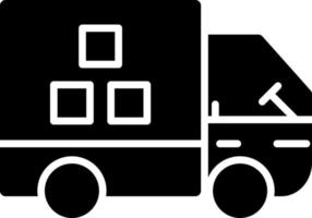 LKW-Vektor-Icon-Design vektor