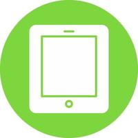 Tablet-Vektor-Icon-Design vektor