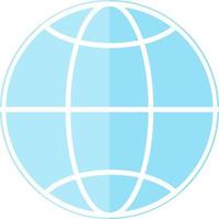 Globus-Vektor-Icon-Design vektor