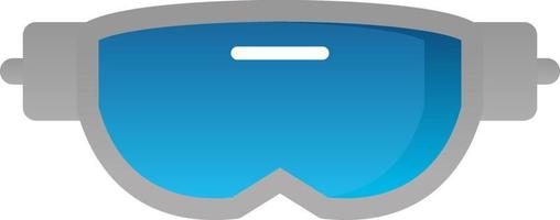 Vr-Brille Linie Vektor-Icon-Design vektor