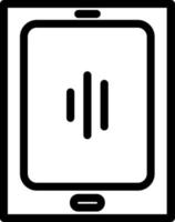Tablet-Alt-Vektor-Icon-Design vektor