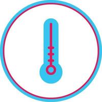 Thermometer vollständiges Vektor-Icon-Design vektor