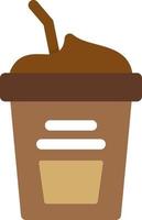 Frappuccino-Vektor-Icon-Design vektor