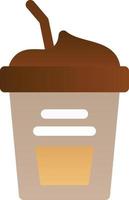 Frappuccino-Vektor-Icon-Design vektor