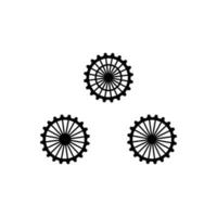 vatten hjul logotyp vektor