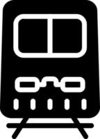 U-Bahn-Vektor-Icon-Design vektor