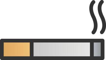 Rauchen-Vektor-Icon-Design vektor