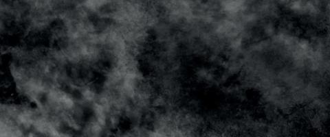 abstrakter rauchdampf bewegt sich auf schwarzem hintergrund. das Konzept der Aromatherapie. Isolierter weißer Nebel auf schwarzem Hintergrund, rauchiger Effekt für Fotos und Kunstwerke. schöner grauer Aquarellschmutz. vektor