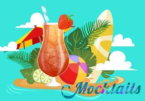 Sommar Mocktail Party vektor