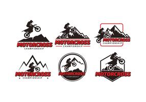 Motorcross Meisterschaft Logo Free Vector