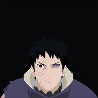 uchiha obito akatsuki vektor