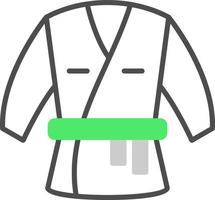 Kimono kreatives Icon-Design vektor