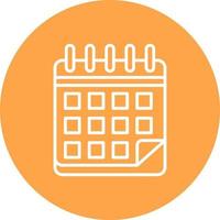 Kalender kreatives Icon-Design vektor