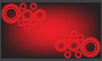 Hintergrunddesign rot und schwarz vektor