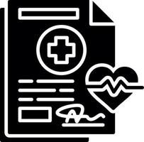 Krankenversicherung kreatives Icon-Design vektor