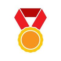 Medaille Symbol Vektor Symbol Designvorlagen