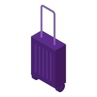 Reisetaschen-Symbol, isometrischer Stil vektor