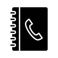 telefonbuch-vektorillustration auf einem hintergrund. hochwertige symbole. vektorikonen für konzept und grafikdesign. vektor