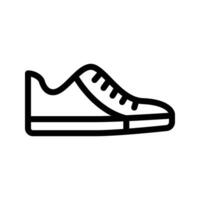 Schuhvektorillustration auf einem Hintergrund Premium-Qualitätssymbole Vektorsymbole für Konzept und Grafikdesign. vektor