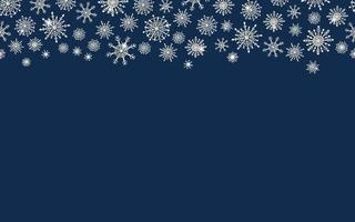 snöflingor med ljus lutning uppsättning illustration. vinter- symbol. dekoration element. vektor