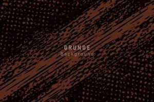 schwarz-brauner Grunge-Textur-Hintergrund vektor