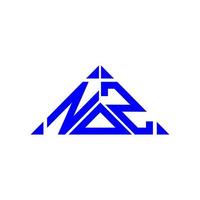 noz letter logo kreatives design mit vektorgrafik, noz einfaches und modernes logo. vektor