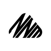 nnm brev logotyp kreativ design med vektor grafisk, nnm enkel och modern logotyp.