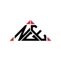 nge-Buchstaben-Logo kreatives Design mit Vektorgrafik, nge-einfaches und modernes Logo. vektor