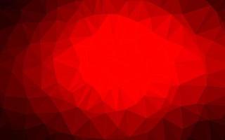 ljus röd vektor suddig triangel mall.