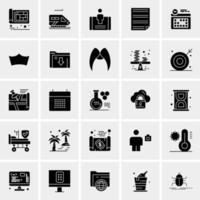 25 universelle Business-Icons Vektor kreative Icon-Illustration zur Verwendung in Web- und Mobilprojekten