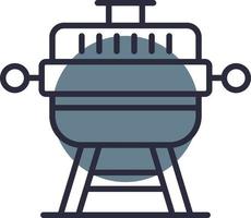 Grill kreatives Icon-Design vektor