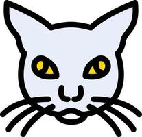 katt vektor illustration på en bakgrund. premium kvalitet symbols.vector ikoner för koncept och grafisk design.